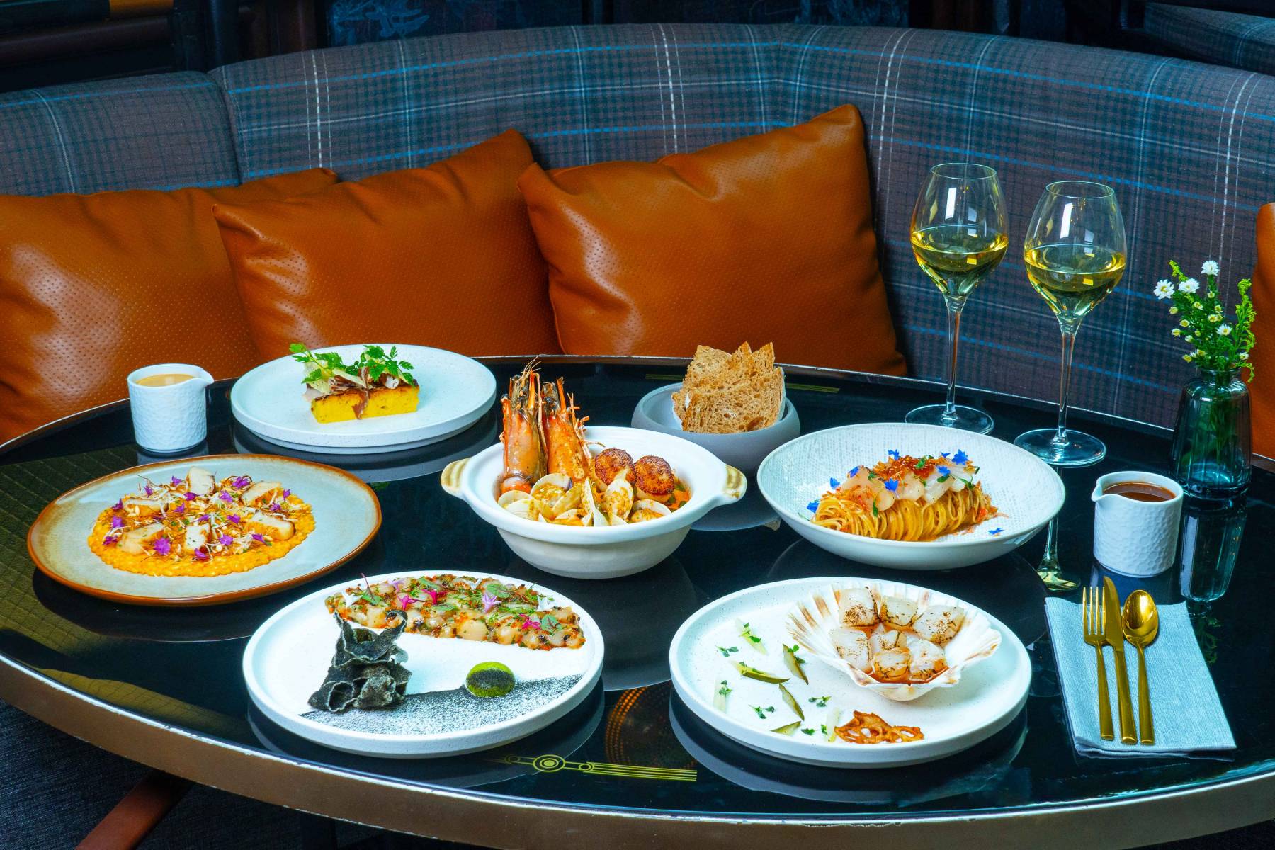 Group shot of Scallop promotion
