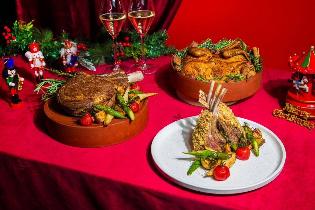 A group shot of sharing platter for Christmas 2025