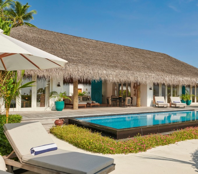 Five-Bedroom Beach Sunset Villa with Private Pool