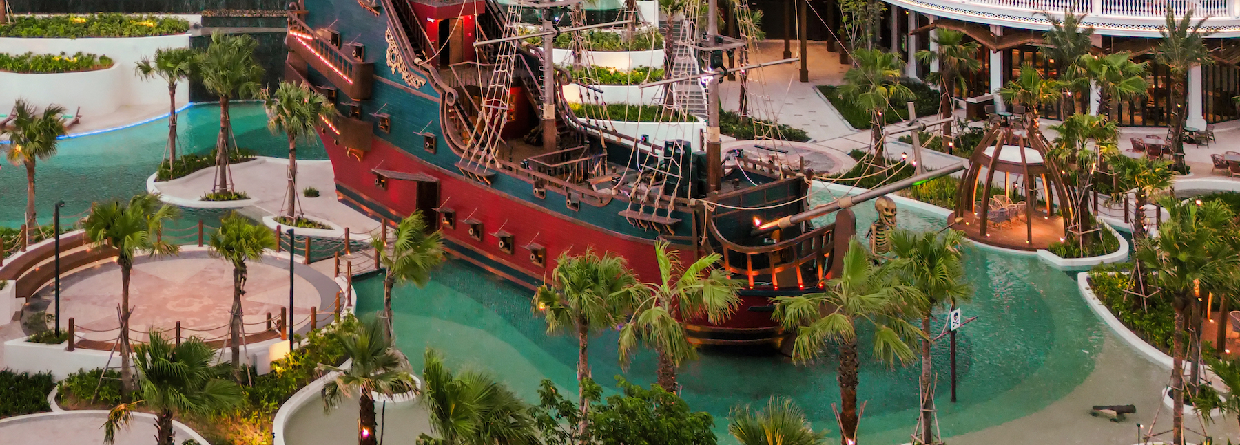 pirate themed family resort