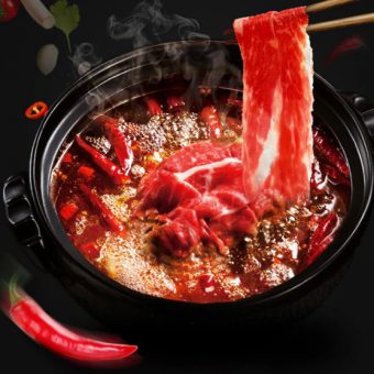 Beef in Chili Hot Pot Combo