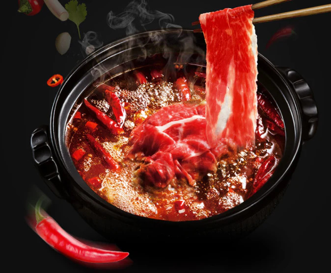 Beef in Chili Hot Pot Combo