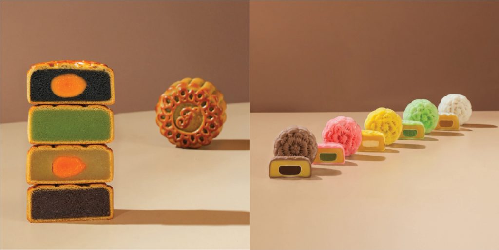 Fairmont Jakarta mooncake variations