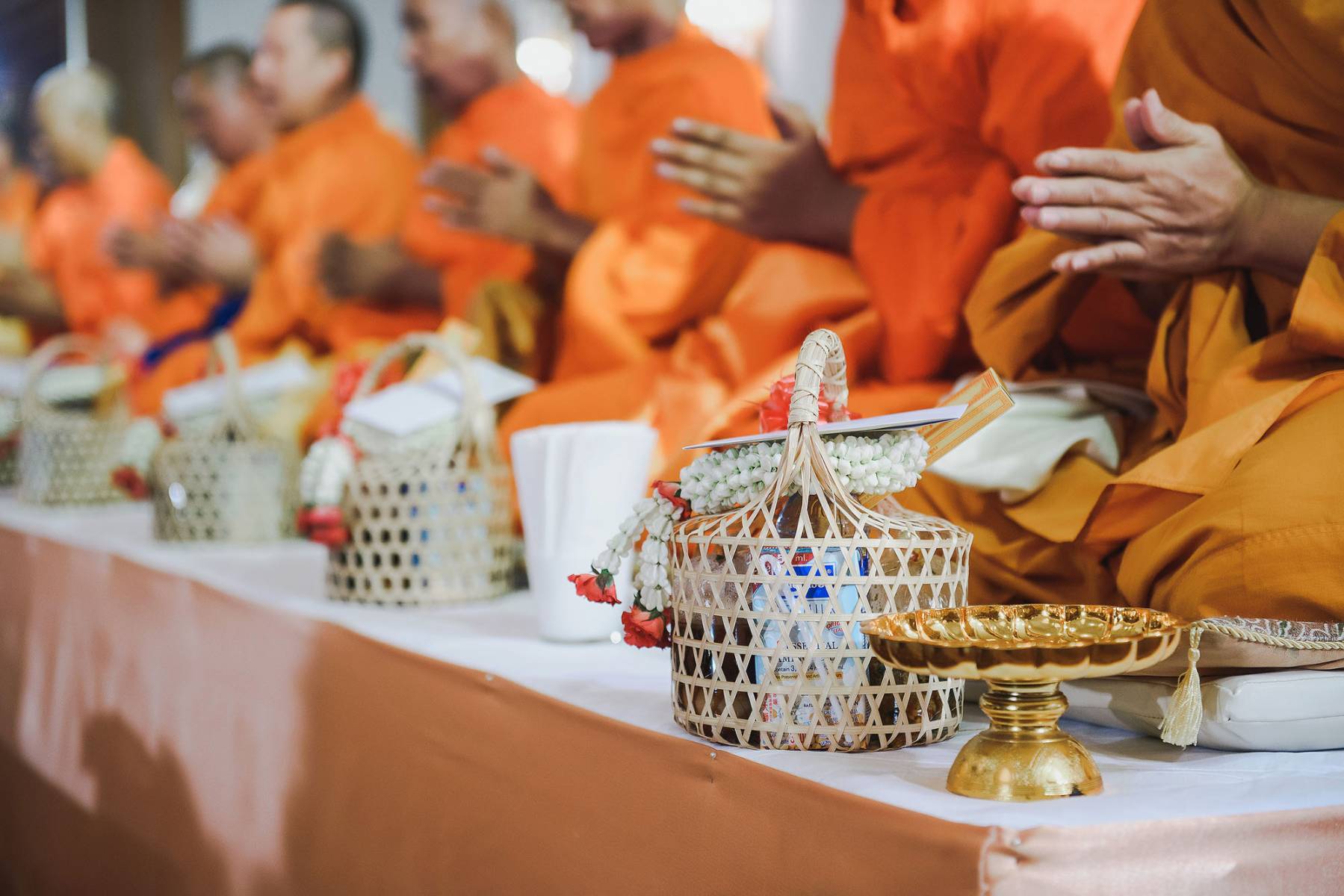 monk offerings