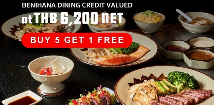 benihana-dining-credit-valued-thb-6200