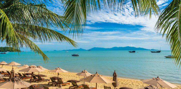 beautiful-tropical-beach-sea-ocean-with-coconut-palm-tree-umbrella-chair-blue-sky