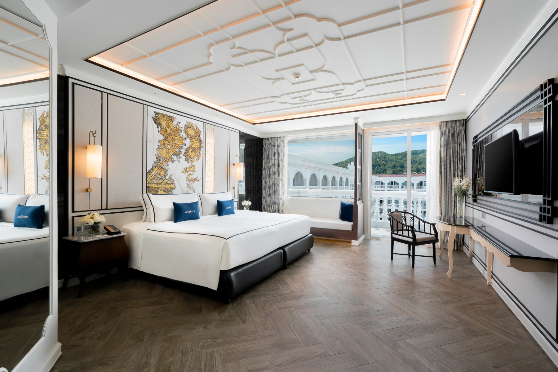 غرفة ديلوكس بإطلالة على المسبح