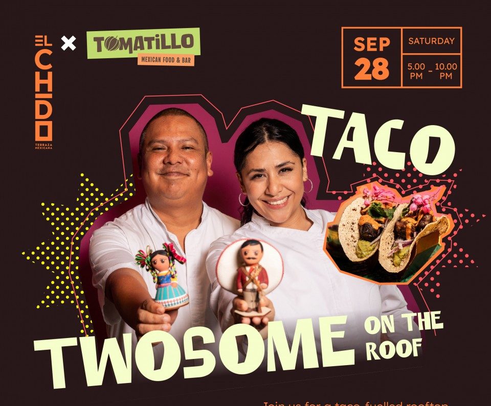 El Chido × Tomatillo: Taco Twosome on the Roof