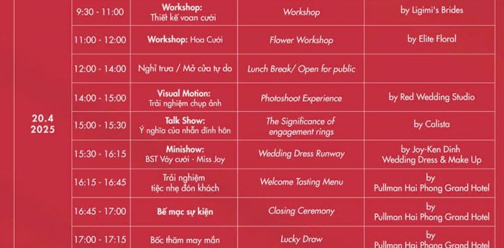event-timeline-wedding-fair-2025