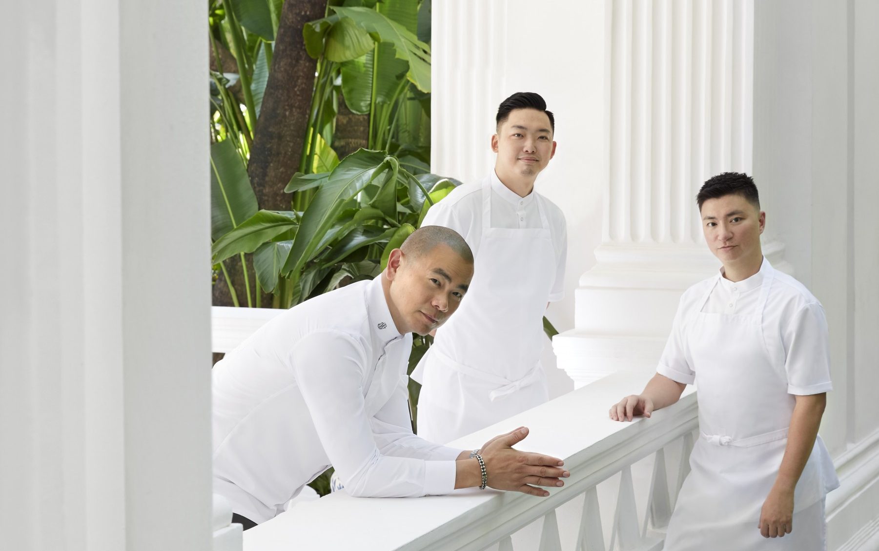 Chef Patron André Chiang, Chef de Cuisine Ben Wang and Sous Chef Roy Kuo_V2