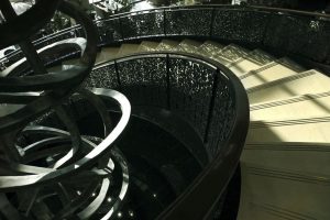 sprial staircase - sofitel spiral hotel