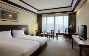luxury hotel room superior twin - sofitel hotel