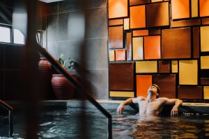 enjoy five star hotel in philippines indoor pool - sofitel manila