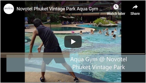 Aqua Gym Activities At Novotel Phuket Vintage Park