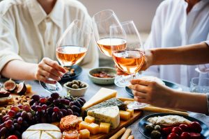 Wine Night JLT at La Vue featuring 50% off all bottles and a cheese platter with every second bottle every Monday at Pullman Dubai Jumeirah Lakes Towers.