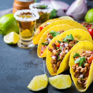 Mexican food JLT at La Vue featuring fresh tacos and tequila specials every Tuesday at Pullman Dubai Jumeirah Lakes Towers.