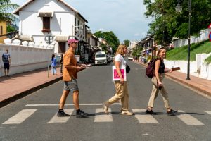 Discover the historical streets of Luang Prabang during The Legend of the Lost Treasure experience