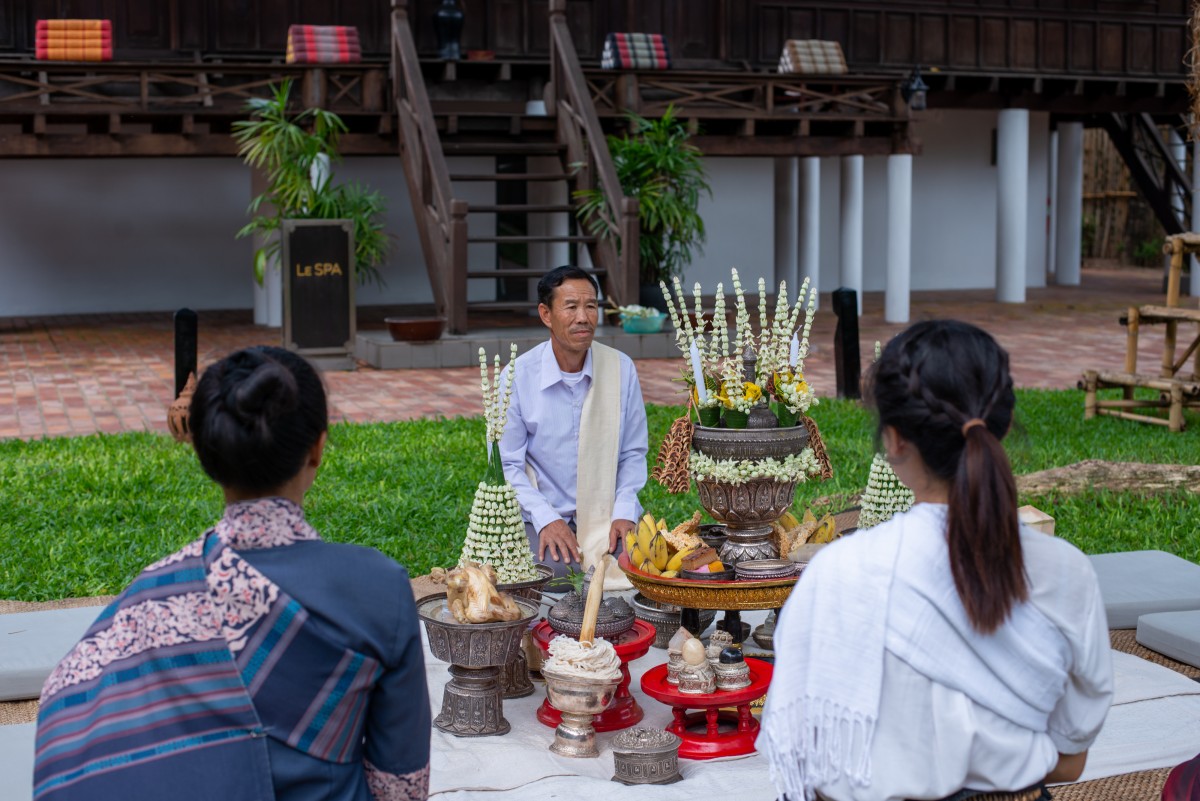 Baci Ceremony in Laos