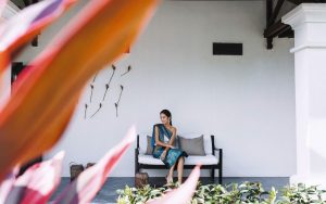 Romantic dinner in Luang Prabang at Sofitel historic Governors Residence for Valentines Day