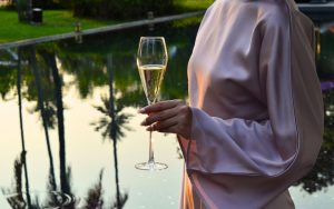 Romantic dinner in Luang Prabang at Sofitel historic Governors Residence for Valentines Day