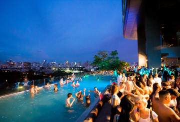 Bangkok pool party
