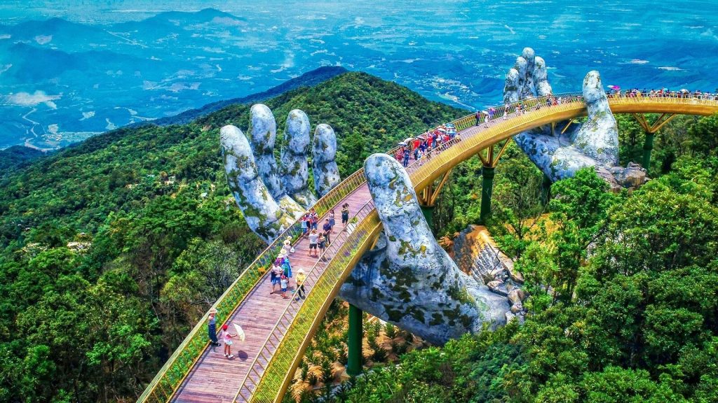 Golden Bridge at Ba na Hills