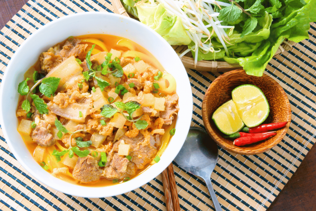 Shrimp and Pork Mi Quang, Frog Mi Quang Ba Mua Da Nang