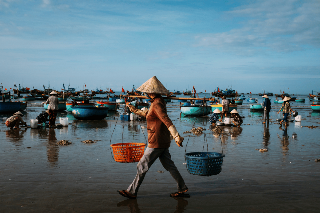 làng chài Mân Thái