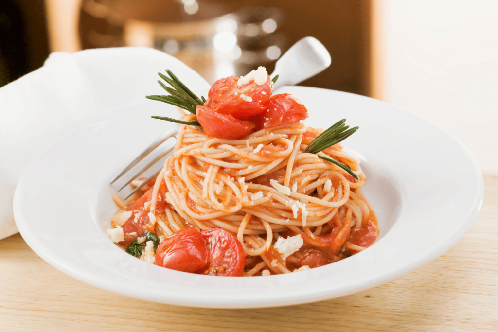 Enjoy spaghetti at Al Fresco's - A popular Italian restaurant in Da Nang