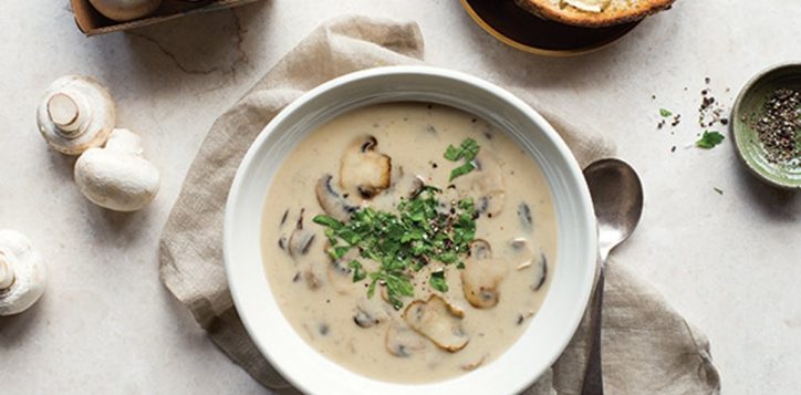 creamed-white-button-mushroom-soup