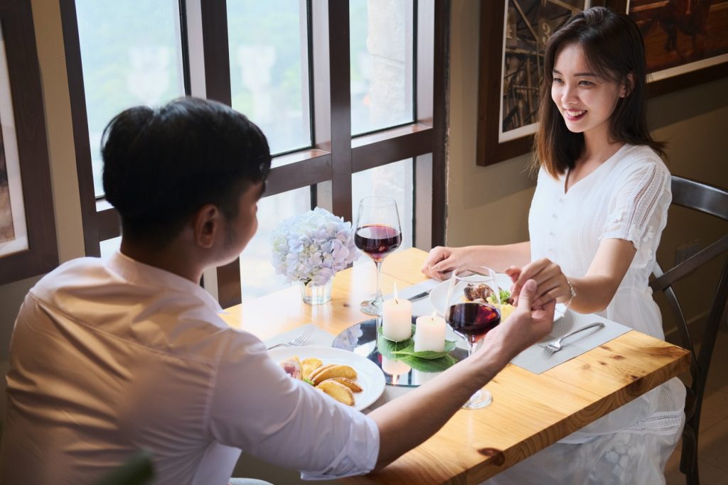 Romantic dining