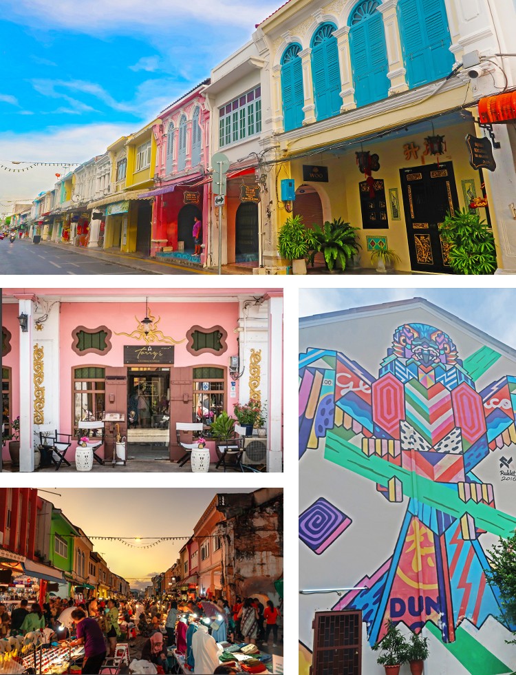 The history of Phuket Old Town