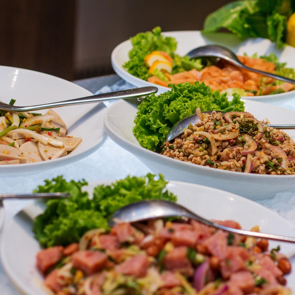 Lunch buffet in Bangkok