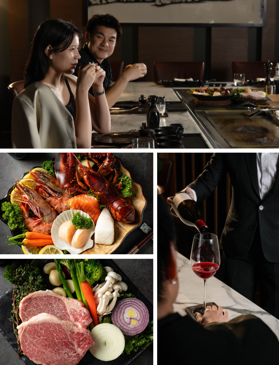 Valentine’s Dining at LEOKA Teppanyaki