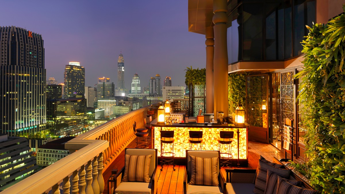 Bangkok Rooftop Bar Hotel Muse Bangkok Mgallery Collection