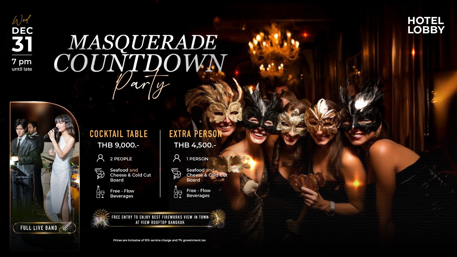 New Year’s Eve Countdown Party Bangkok