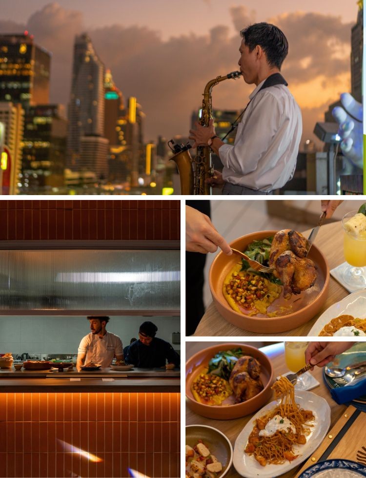 รูฟท็อปบาร์ยอดนิยมในกรุงเทพ