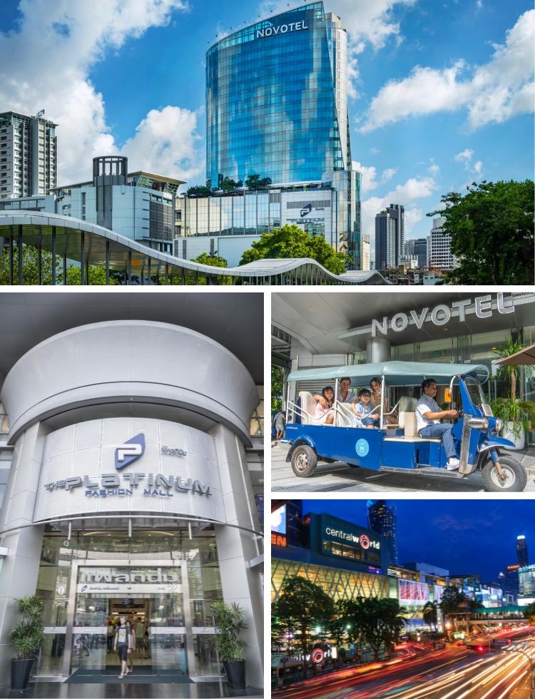 Novotel Bangkok Platinum Pratunam Location