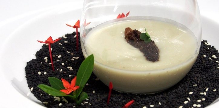 romantic-dinner-in-phuket-veloute-artichokes