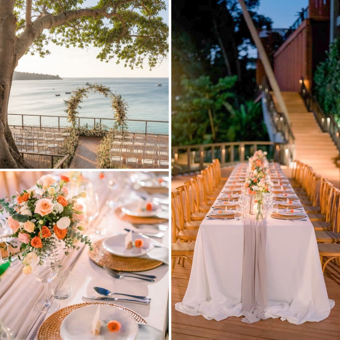 Veuve Clicquot luxury wedding package at Pullman Phuket Arcadia