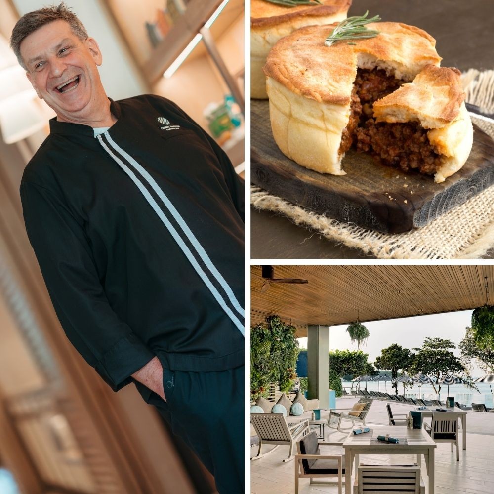 Pie Day at Azur Pool Bar featuring Chef Dennis Barton