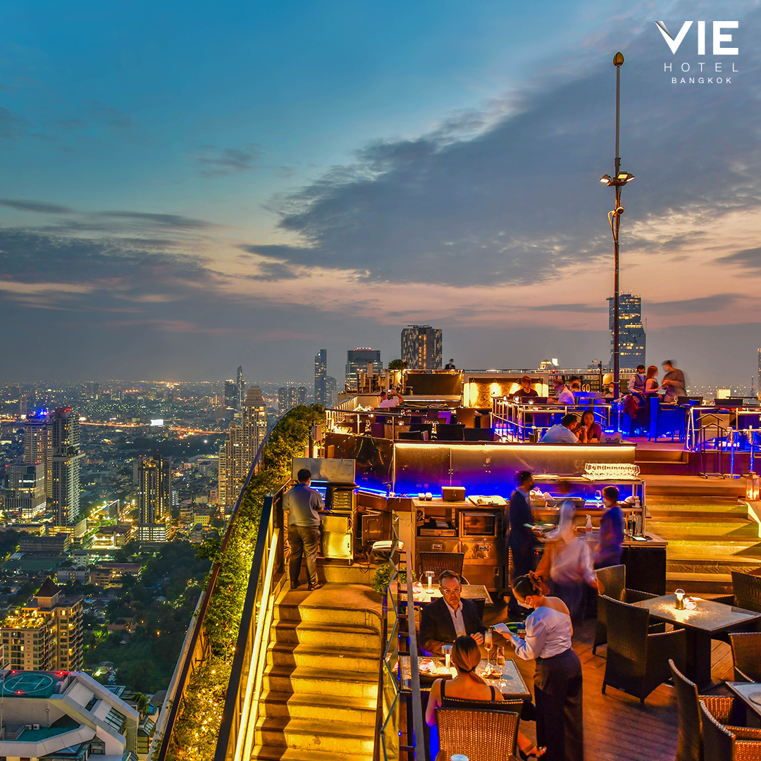 10 Rooftop bars in Bangkok for the best views - VIE Hotel Bangkok