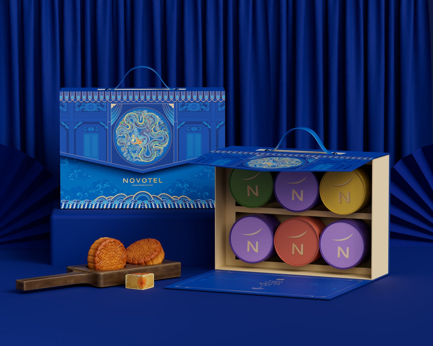 Novotel Danang Celebrate Mid-autumn festival 2024 with 6 pieces box mooncake 