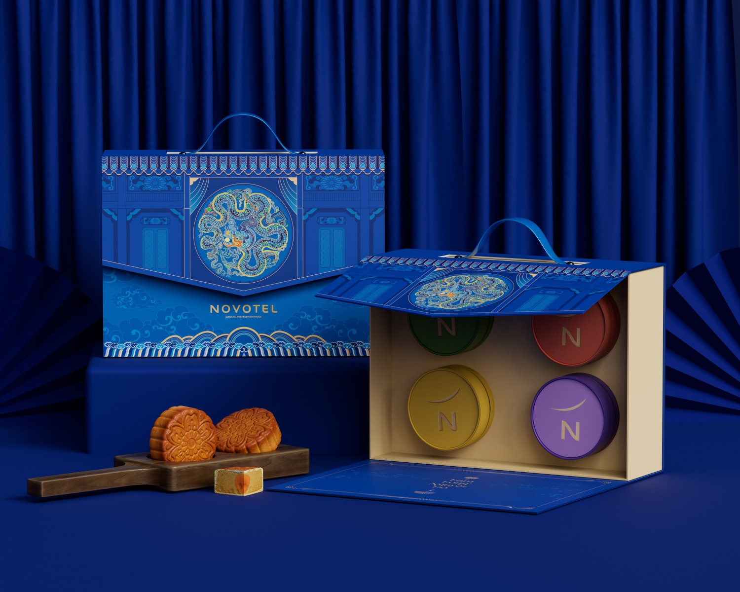 Novotel Danang Celebrate Mid-autumn festival 2024 with 6 pieces box mooncake 