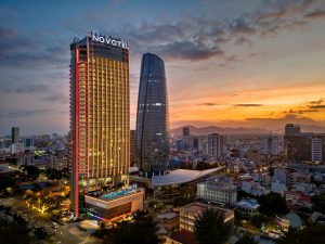Novotel Danang Premier Han River Night time View