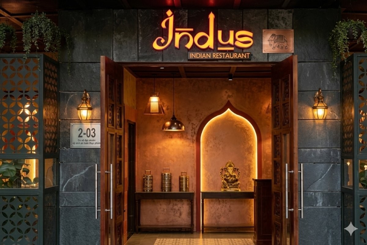 8 địa điểm thưởng thức ẩm thực Ấn Độ chuẩn vị tại Đà Nẵng Indus Indian Restaurant