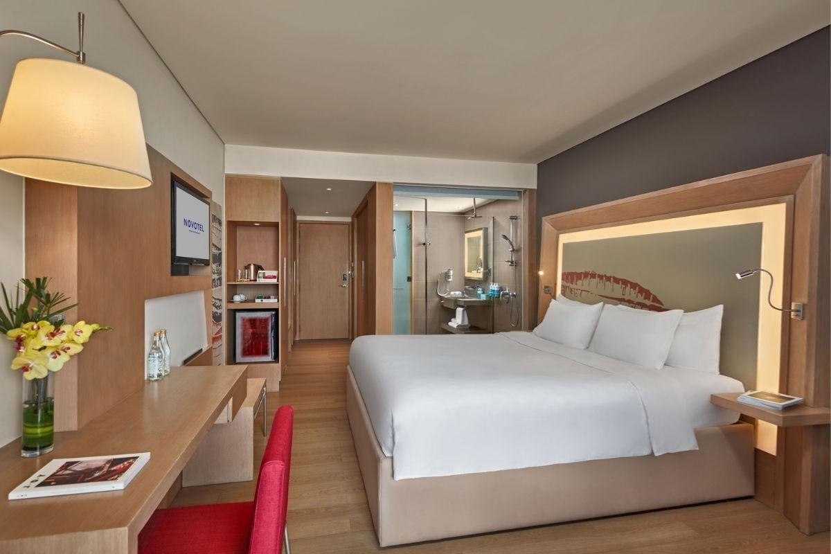Superior room at Novotel Danang Premier Han River for IRONMAN 70.3 Da Nang race week accommodation