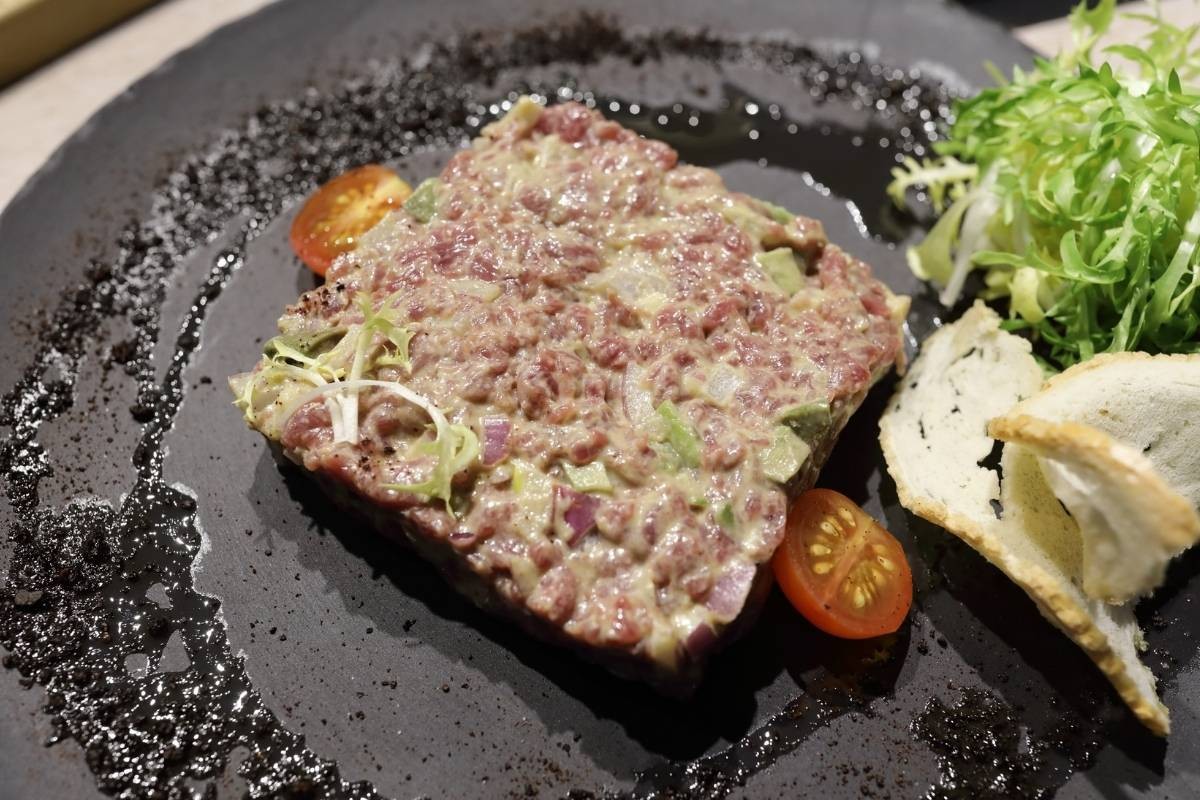 Lamb Tartare ở nhà hàng âu si dining đà nẵng