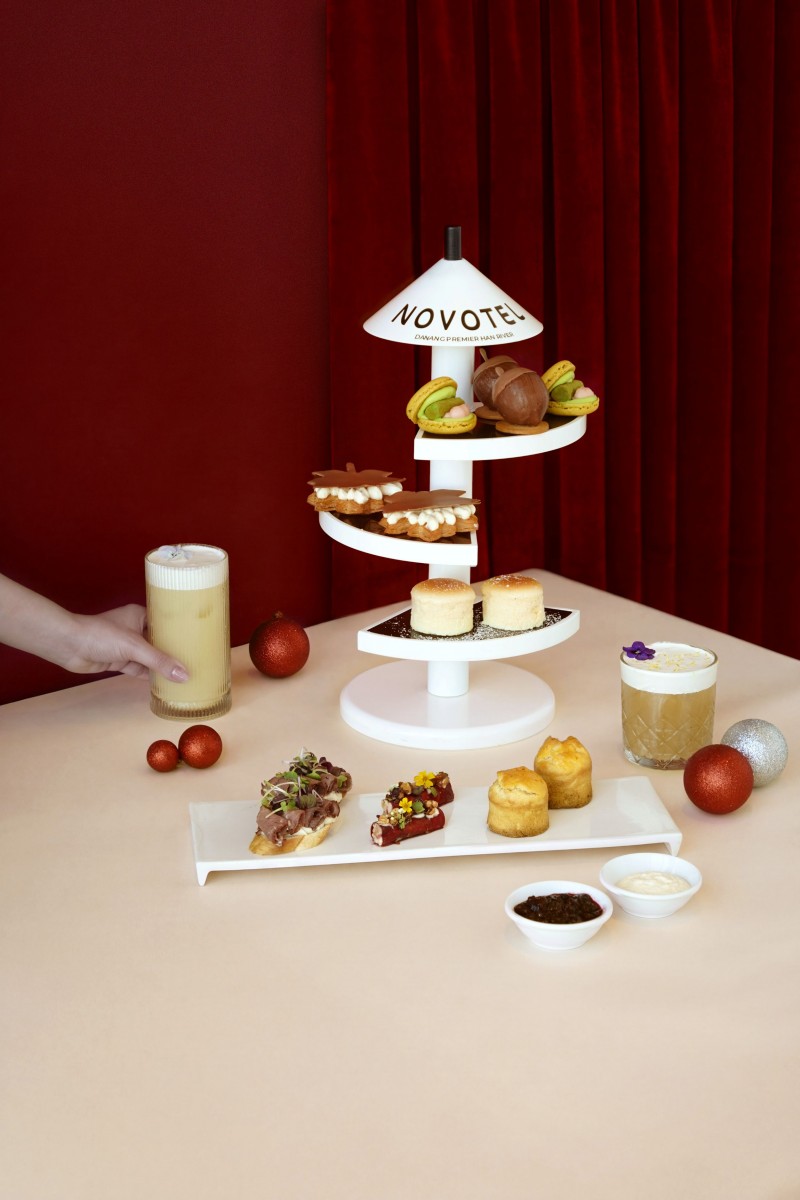 Merry & Mingle Festive Afternoon tea inspired by the flavours of the festive holiday