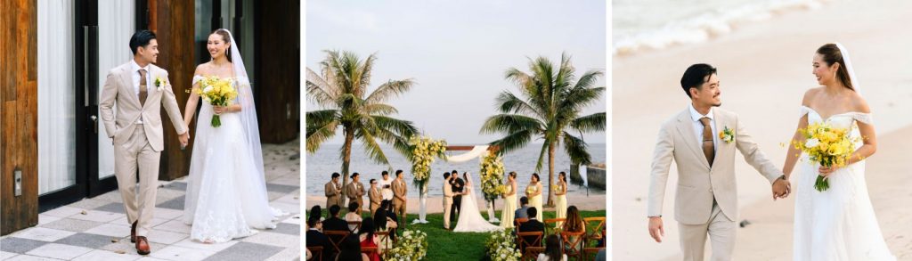 Beach Wedding Couple